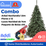 ARBOL NAVIDAD + DECORACIONES